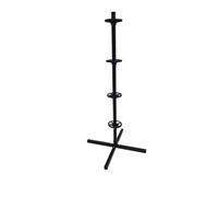 cartrend Support de pneu XL - Charge maximale de 120 kg - Compatible avec tous les types de jantes et pneus jusqu'à 285 mm - Noir