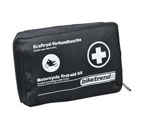 Cartrend Trousse de premiers secours pour moto, DIN 13167, Noir, 2