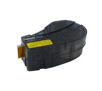 CARTRIDE DE RABLEAUX ÉTIQUETT Compatible avec BMP21-LAB ET BMP21 Plus PLUSIONS 19.1mm Orange Blanc Rouge avec Puce Compatible avec Brady M21-750-595(White on Black)