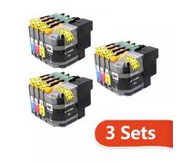 Cartridge à Encre Compatible LC225 LC229 225XL pour Les imprimantes Qui travaillent avec LC225 LC229 LC229XL MFC-J5320DW 5620DW 5720DW 5625DW DCP-4120DW(3sets)