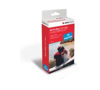 AGFA PHOTO AMC20 - Cartouche et papiers 20 photos 5,3 x 8,6 cm - Compatible avec AGFA PHOTO Realipix Mini et Kodak Mini