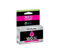 Lexmark Cartridge No. 150XL - À rendement élevé - magenta - original - Emballage coque avec alarme sonore / électromagnétique - cartouche d'encre LRP - pour Lexmark Pro715, Pro915, S315, S415, S515