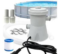Cartridge Pool Filter Pump Set With Hose | Quiet Circulation System