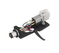 Cartridge Stylus with Turntable Headshell 4 Pin Contacts for Phonograph Turntable Gramophone LP Vinyl Needle