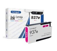 Cartridgeify 937e 1 magenta compatible avec HP 937e, pour OfficeJet Pro 9720e, 9730e, 9120, 9120e, 9122e, 9125e, 9126, 9128, 9129e, 9130e, 9132e, 9110b, 9120b, 9130b, 9133