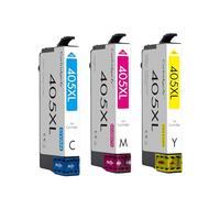 Cartridgeify Lot de 3 cartouches d'encre couleur 405XL compatibles avec Epson 405 405 XL, pour Workforce Pro WF-4820DWF, WF-4830DTWF, WF-3820DWF, Workforce WF-7310DTW, WF-7830DTWF, WF-7840DTWF