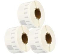 Cartridges Kingdom 3 Rouleaux 99013 S0722410-36mm x 89mm Étiquettes transparentes compatible pour DYMO LabelWriter 4XL 310 320 330 400 450 Turbo/Twin Turbo/Duo & Seiko Smart | 260 étiquettes/rouleau