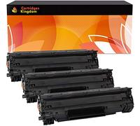 CARTRIDGES KINGDOM Pack 3 Compatibles Cartouches de Toner Laser Remplacement pour HP CE278A 78A | HP Laserjet Pro M1536, M1536dnf, P1560, P1566, P1600, P1606, P1606dn