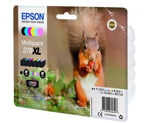 Cartuccia inchiostro Epson Squirrel Multipack 6-colours 378XL Claria Photo HD Ink