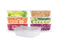 Carty Boîte Alimentaire Réutilisable box - 3L Opaque [Lot de 100]