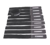 Caruba - 10x colliers d'attache avec velcro