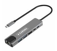 Caruba 6-in-1 USB-C Hub avec Ethernet