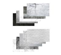 Caruba Fonds photo Pack de 10 effet pierre (5x2 Flat Lays)