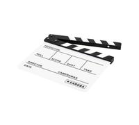 Caruba clap de cinéma professionnel - Blanc/Noir