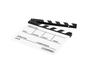 Caruba clap de cinéma professionnel - Blanc/Noir