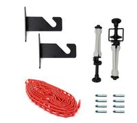 Caruba Ophangsysteem voor 1 rol wand/muur montage