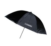 Caruba Parapluie réflecteur Blanc + couverture noire 153cm