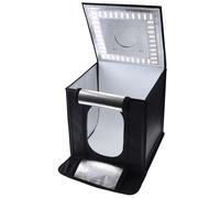 Caruba - Photocube portable à LED 50cm + 4 fonds