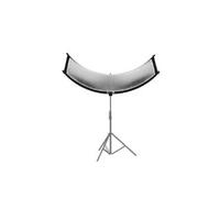 Caruba réflecteur incurvé Pro - Argent - 180 cm x 65cm