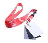 Caruba set de cartes grises DGC-1 - 3 cartes pour balance des blancs précise