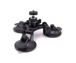 Caruba support triple ventouse avec pas de vis 1/4