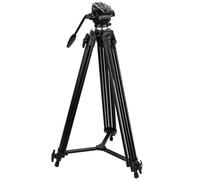 Caruba Videostar 177 Pro trépied vidéo avec tête à amortissement fluide