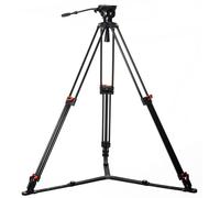 Caruba Videostar 188 Pro trépied vidéo professionnel avec tête fluide et spreader