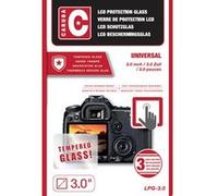 CARUBA Vitre de protection en verre pour écran 3' (2 ex)