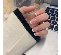 Carufin 24pcs Échecs Étoiles Lune Ongles Autocollants Or Blanc Rose - Cristal Faux Ongles Imprimés Pour Usage Quotidien (I, 24)