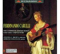 Carulli, F. - Songs for Voice & Guitar-Complete