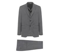 Caruso - Costume Croisé - Homme - Costumes - Gris - Taille: L