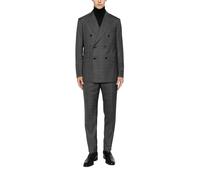 Caruso - Costume Norma à Double Boutonnage - Homme - Costumes - Gris - Taille: L