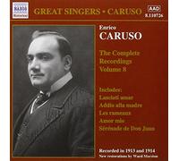 Enrico Caruso – Intégrale des enregistrements 1902–1908, vol. 8 – Import – NAXOS