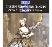 Brescianello Giuseppe Antonio – Partitas Nos. 1-6 pour guitare – Tactus