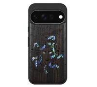 Carveit Bois Coque pour Pixel 11, Sombre, L'énigme Méduse