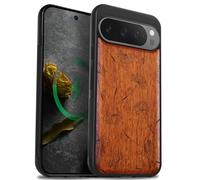 Carveit Bois Coque pour Pixel 9 Pro XL, Rosé-Murmures de Pissenlit