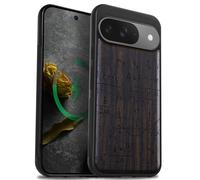 Carveit Bois Coque pour Pixel 9, Sombre-Le Langage de l'univers