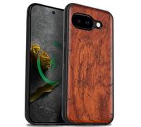 Carveit Bois Coque pour Pixel 9a, Rosé-Murmures de Pissenlit