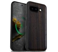 Carveit Bois Coque pour Pixel 9a, Sombre-Murmures de Pissenlit