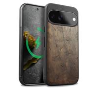 Carveit Bois et Étui pour Pixel 11, Noyer-Murmures Pissenlit