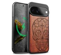 Carveit Étui pour Pixel 11 Pro, Rosé, Dis de Los Muertos