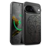 Carveit Étui pour Pixel 11 Pro, Sombre, Dis de Los Muertos
