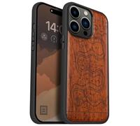 Carveit Magnétique Coque pour iPhone 14 Pro Max Étui [Antichoc Pare-Chocs en TPU Souple] Case de Téléphone Compatible Magsafe 14 Pro Max Coque (Rosé-Temps du Serpent Gothique)