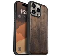 Carveit Magnétique Coque pour iPhone 15 Pro Max Étui [Antichoc Pare-Chocs en TPU Souple] Case de Téléphone Compatible Magsafe 15 Pro Max Coque (Noyer-Murmures de Pissenlit)