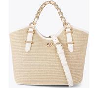 Carvela Carvela Brown/White Colucci Mini Tote Bag