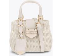 Carvela Carvela Cream Maria Micro Weave Bag