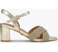 Carvela Carvela Gold Divine Block Sandals
