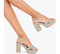 Carvela Carvela Gold Sonata Platform Sandals