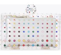 Carvela Carvela White Cristallo Clutch Bag