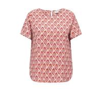 ONLY Carmakoma Chemisier 'CARVica' crème / bleu clair / rose / rouge, Taille XL